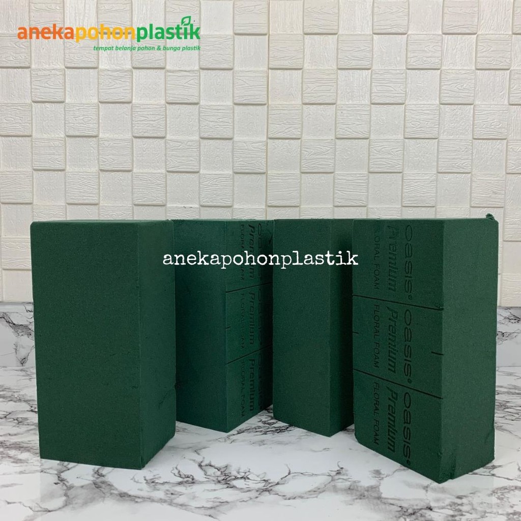 Busa Tanaman Hidup Premium Quality Floral Foam Media Tanam Dekorasi