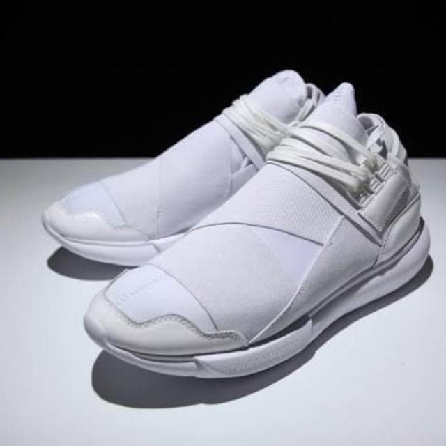 ADIDAS Y3 Qasa High Yohji Yamamoto Pure White Premium Original Sepatu