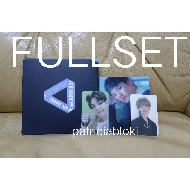 Fullset Album Seventeen You Made My Dawn Before dawn ver pc photocard scoups the8 wonwoo mingyu