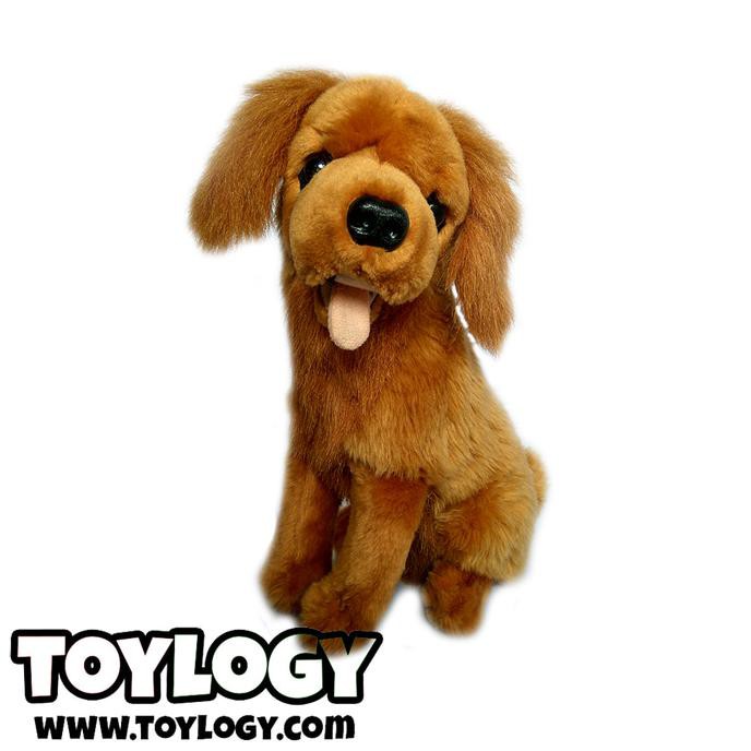 Boneka Hewan Anjing Spaniel Cocker Spaniel Puppy Dog Stuffed Plush Ani