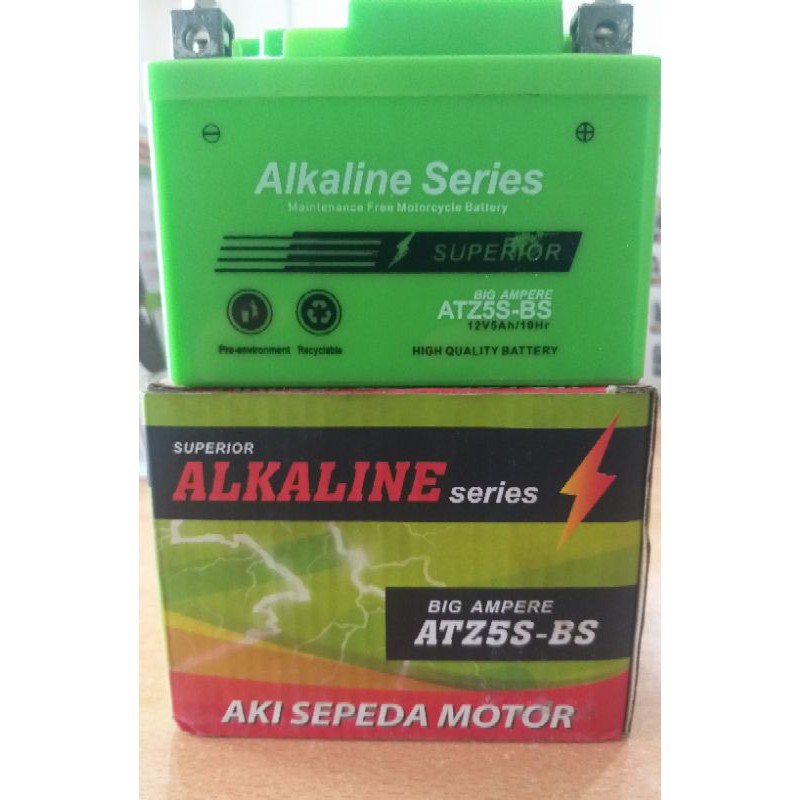 AKI MOTOR GTZ5S ALKALINE