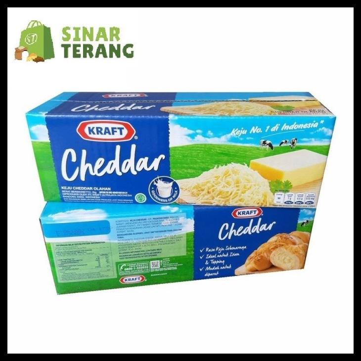 

KEJU KRAFT CHEDDAR 2 KG KODE 461