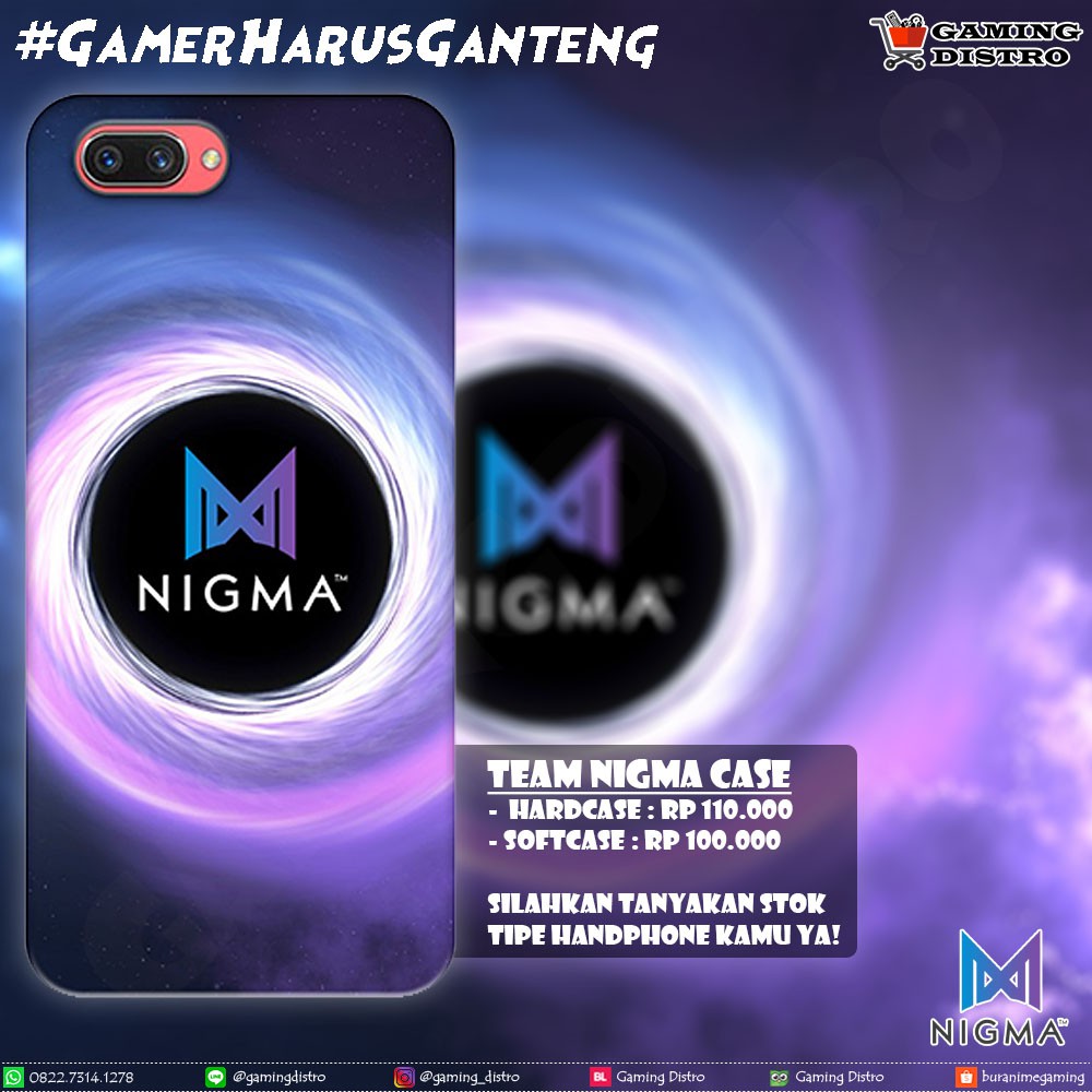 Casing Handphone Game - Casing Handphone Team Nigma Blackhole Dota 2