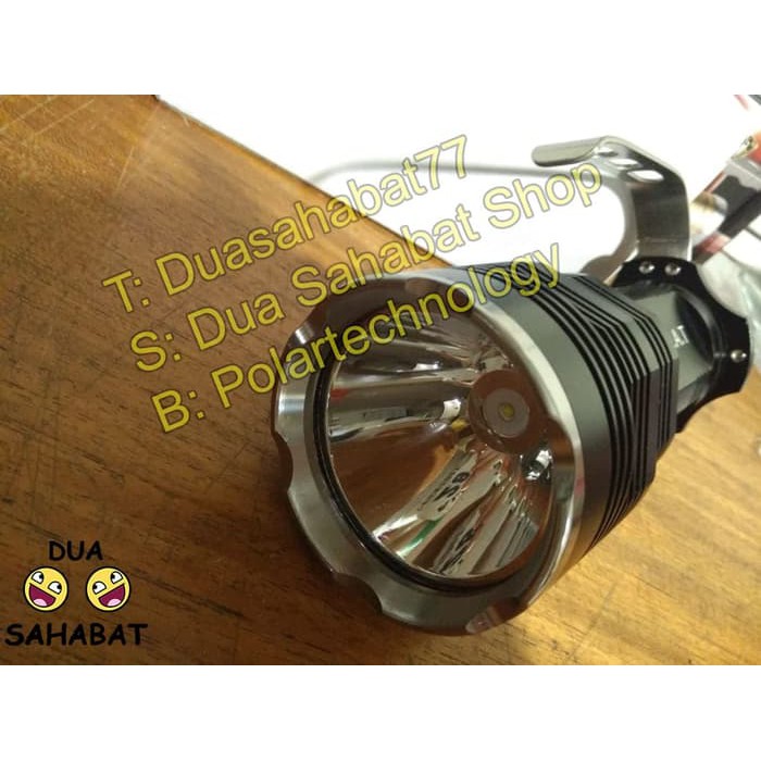 STR-1265 Senter police SWAT monster belor cree T6 fokus 5 mode camping