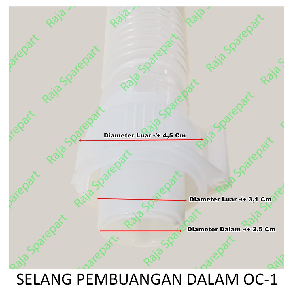 Selang Pembuangan Dalam Mesin Cuci OC-01