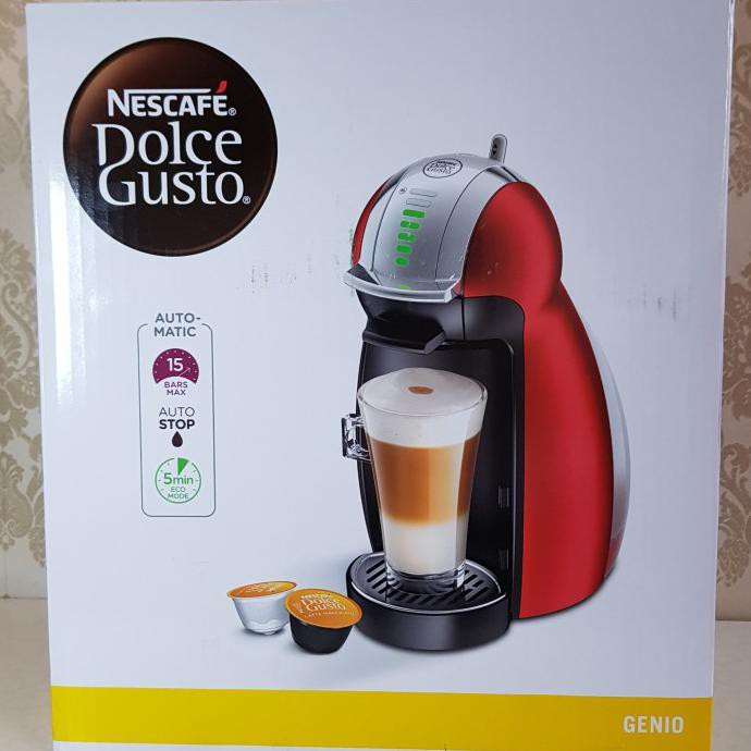 Nescafe Dolce Gusto Genio 2 RED Coffee Maker Tobeindah