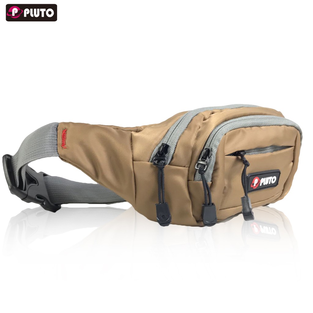 TAS SELEMPANG PRIA WAIST BAG PLUTO PRIA WANITA TAS SLEMPANG PRIA WAIST PACK PRIA PLUTO - BS