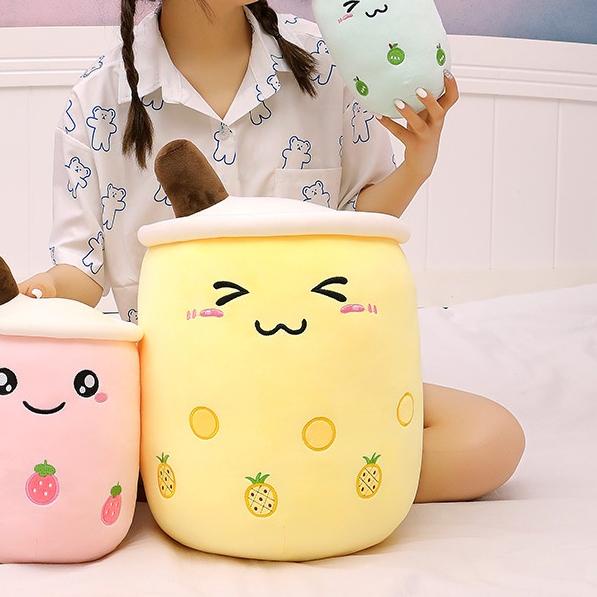 ♢ PHILEO | BONEKA LUCU - BOBA BUBBLE MILK TEA - BROWN SUGAR - MAINAN BONEKA VIRAL ✯