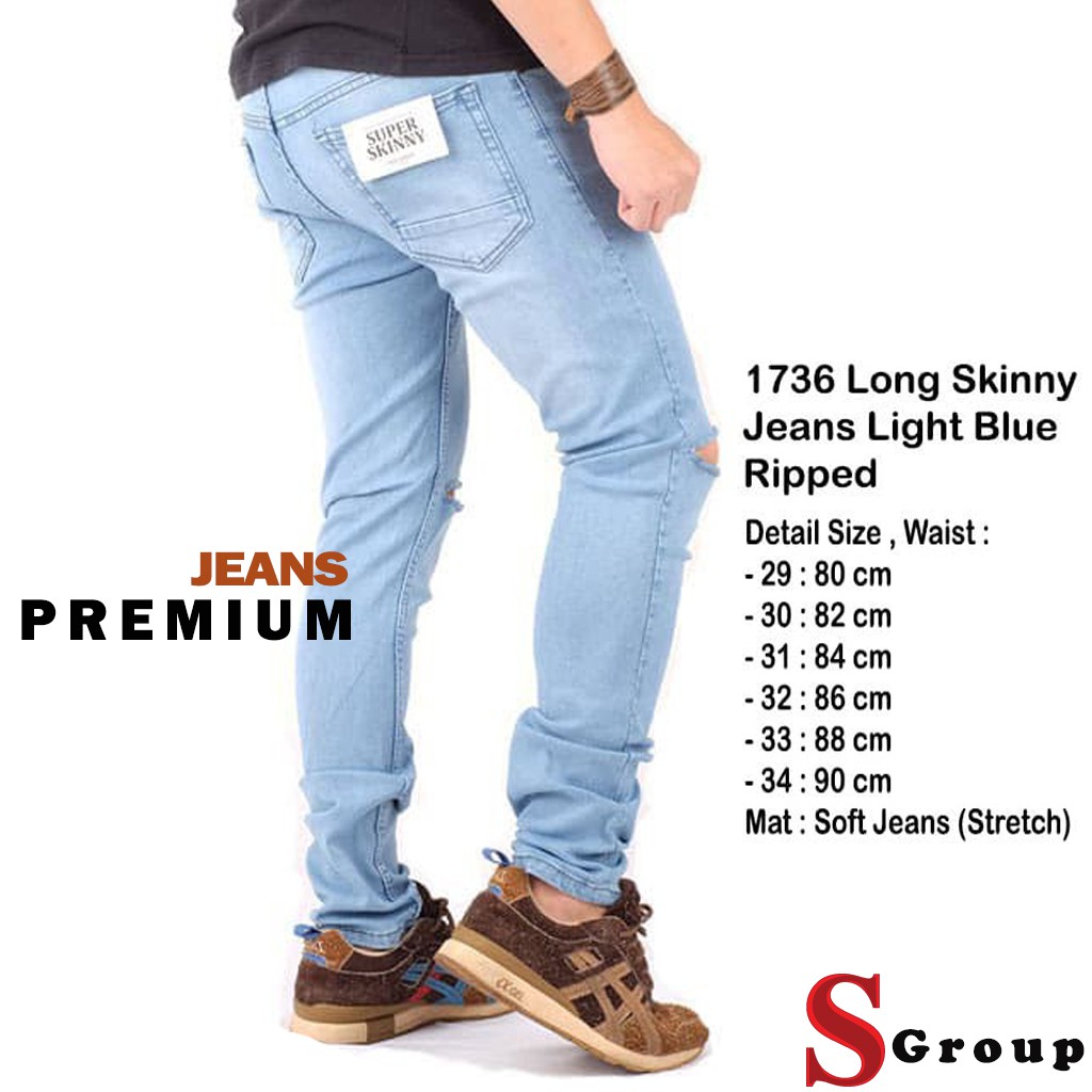 Celana Jeans Celana Pria Casual Premium Slim Fit Terbaru COD Y6L6 Sale Murah Distro Fashion