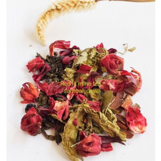

Red is mine tea (Artisan tea)