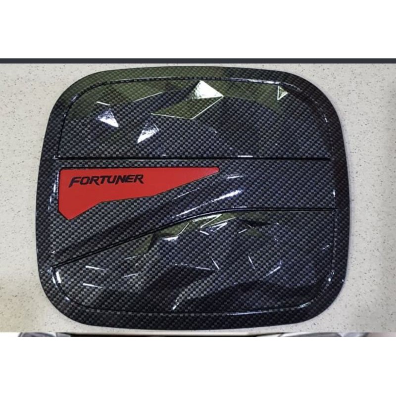 tank cover carbon model new all new fortuner