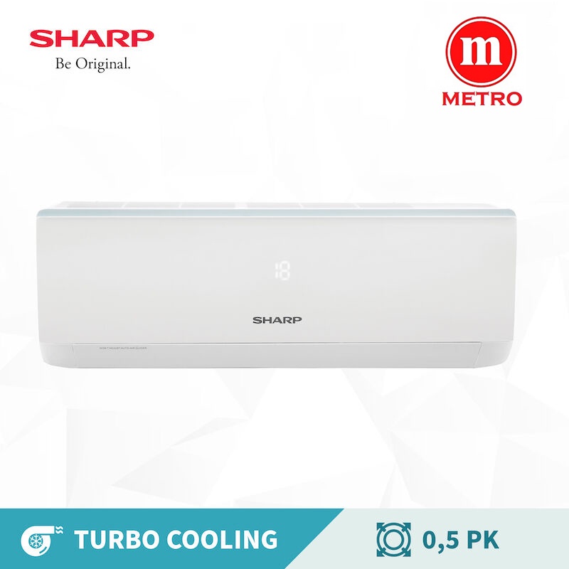 AC SPLIT SHARP 1/2PK R32 AH-A5UCY (KHUSUS MEDAN)