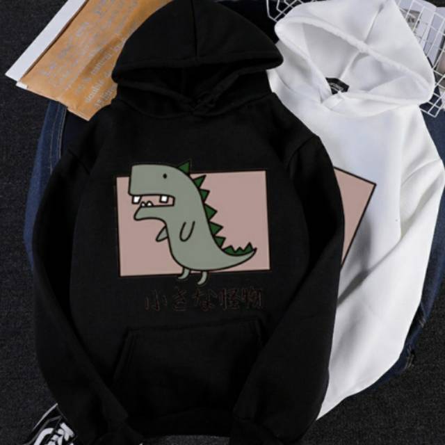 TOKYO DINO HOODIE UNISEX - ATASAN TEBAL TERLARIS