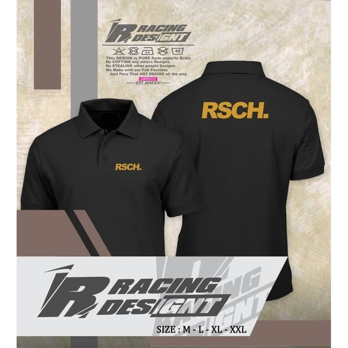 PROMO... (ORIGINAL) Poloshirt / Kaos Polo RSCH Terbaru Murah Distro