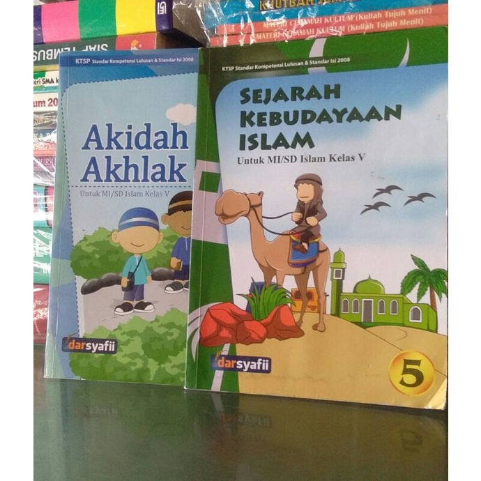 Akidah Akhlak dan SKI SD kelas 5 Penerbit Darsyafii