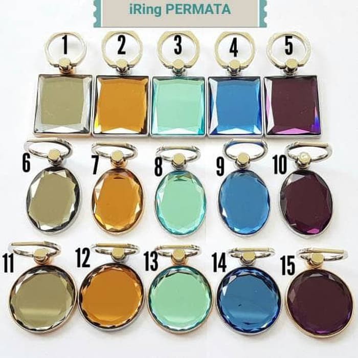 iRing Ring HP Permata, Berlian, Phone Holder Cantik