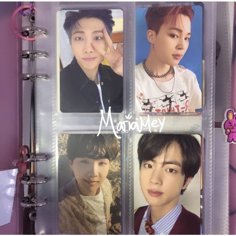 BTS PHOTOCARD BUTTER MOTS VER 4 PEACHES CREAM POB NAMJOON JIMIN JIN YOONGI MAP OF THE SOUL PC ALBUM 