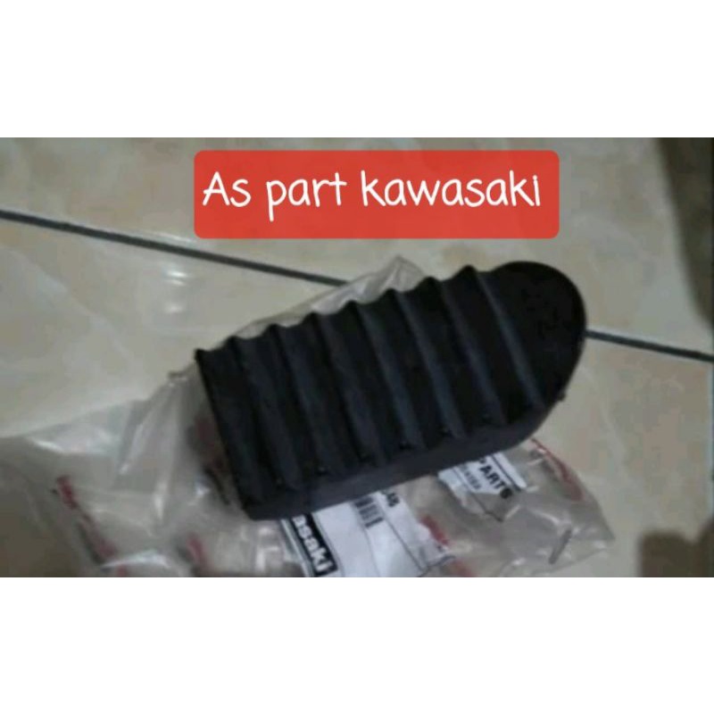 karet step footstep depan klx 150 klx150 original