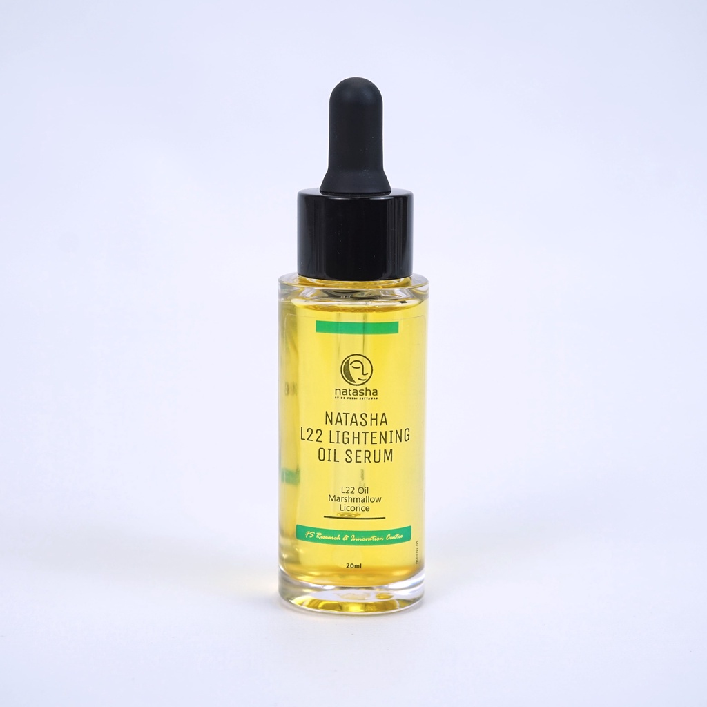 Natasha L22 Lightening Oil Serum - Serum pencerah, Serum glowing Seum pelembab