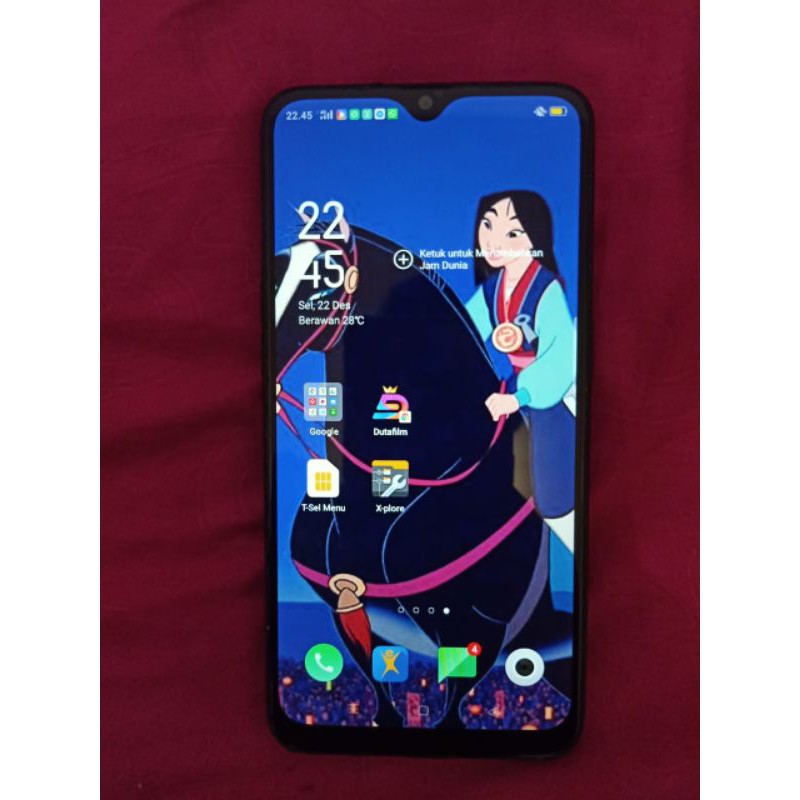 HP BEKAS SECOND OPPO A12 RAM 3 Internal 32