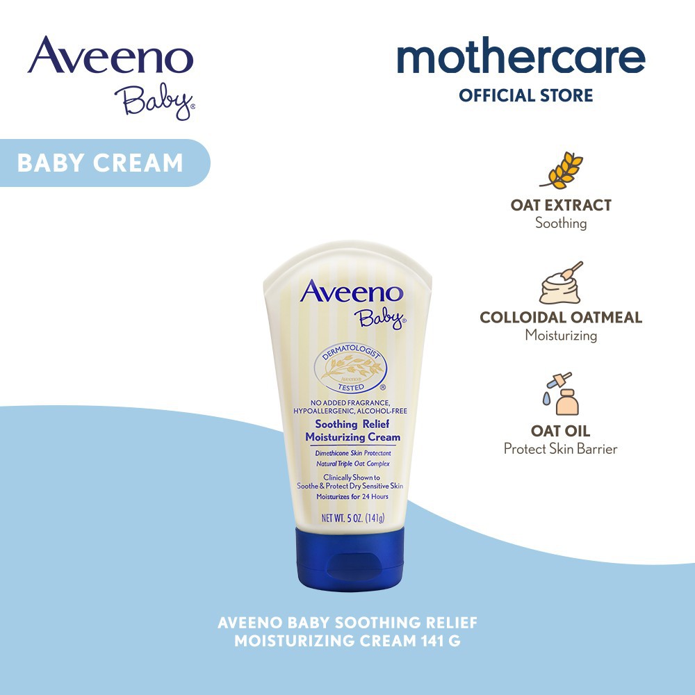 Aveeno Baby Soothing Relief Moisturizing Cream - 141 gr