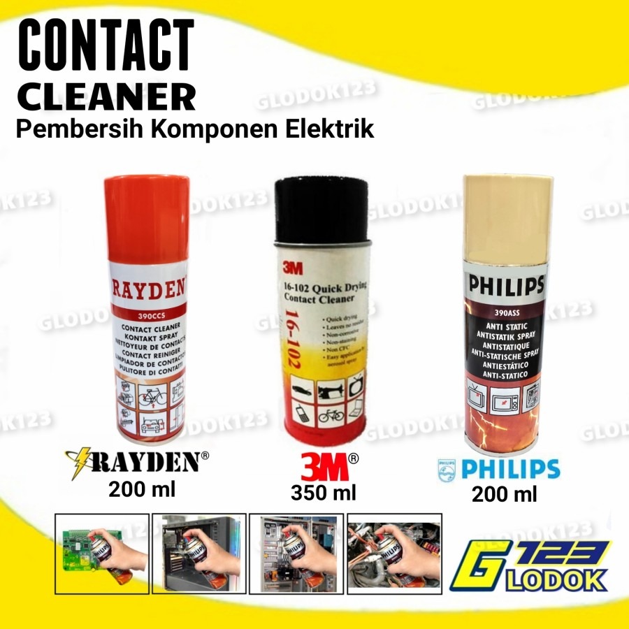 Pembersih Elektrik Elektronik Kontak Contact Cleaner Original