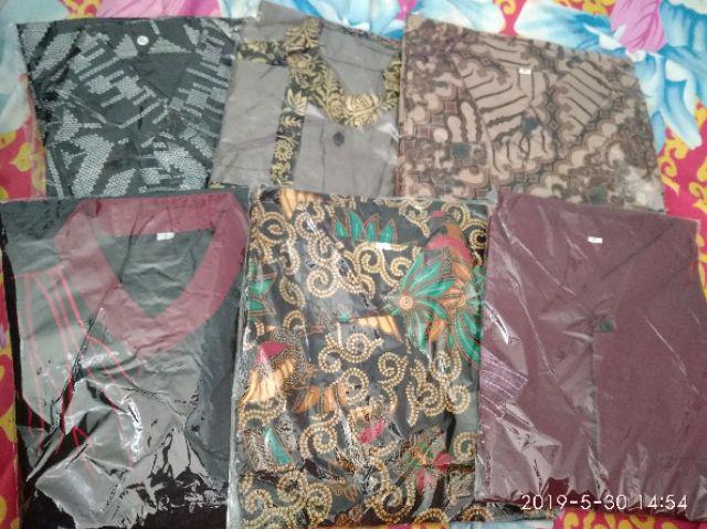 Bisa Cod Bswart Kemeja Batik Pria Kenongo Batik Hrb026 848vo Ppbtk07 Garansi Termurah Shopee M L Xl