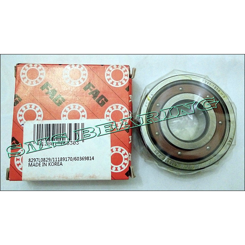 LAKER 6205 TBP6C3 / 6205-TB-P6-C3 FAG HIGH SPEED BALL BEARING / LAHER BOLA