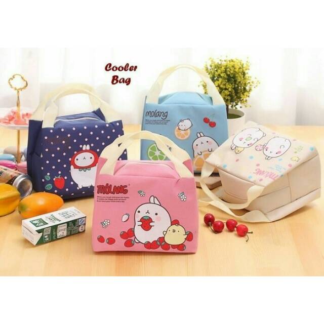 New cooler bag MOLANG-TDT02 tas bekal anak makan siang