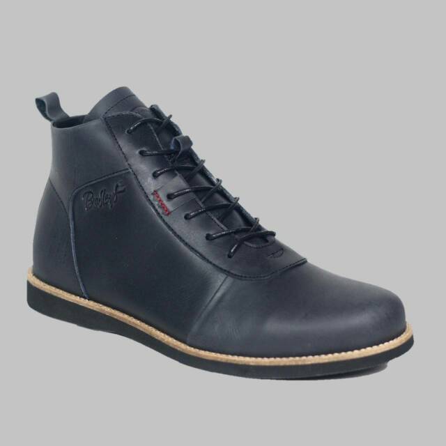 sepatu Boots Brodo Upper Full Leather original sepatu Boots Bradley Anubis Colour Black Brown Ori