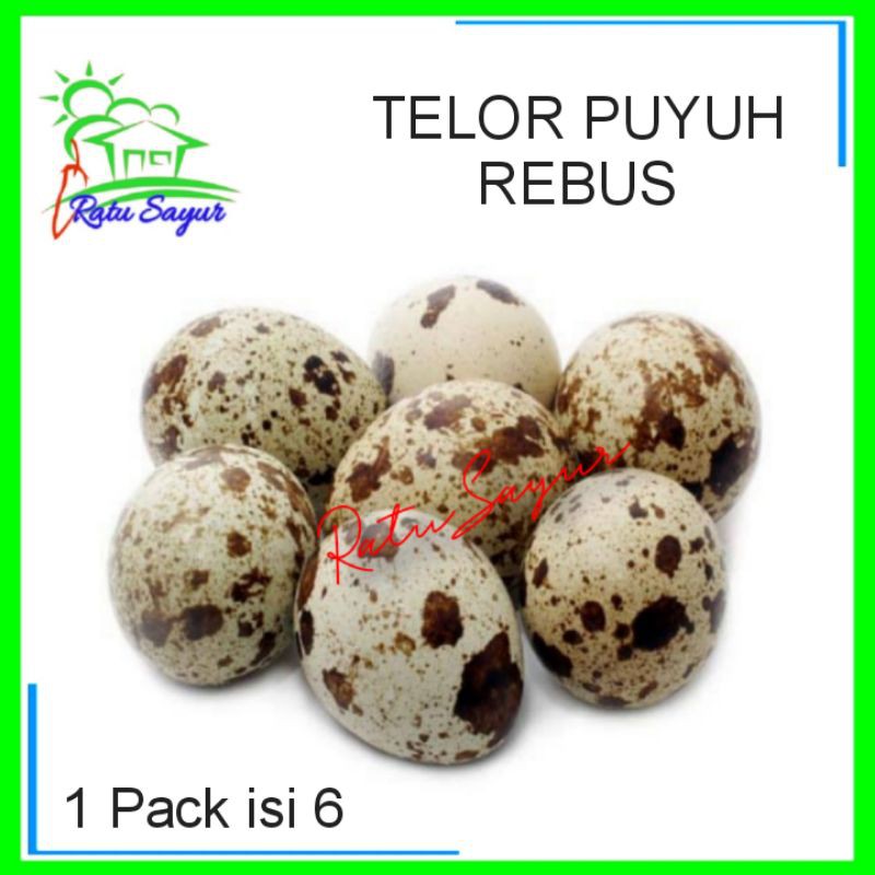 

TELUR PUYUH REBUS/ratusayur.id