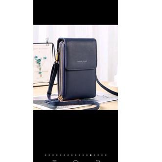 Oke Price.. Tas Hp wanita tas selempang forever young bahan miniso
