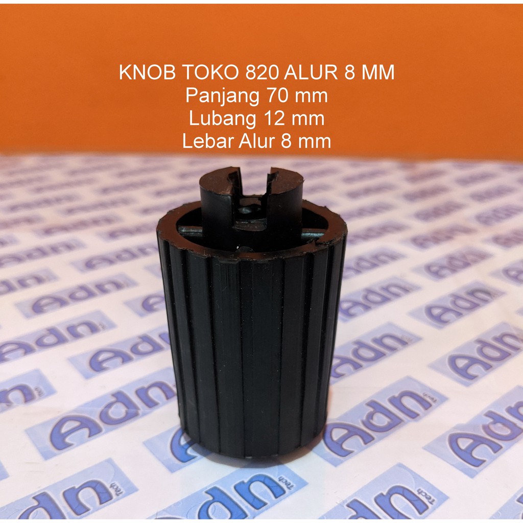 KNOB MESIN CETAK OFFSET TOKO 820 - LEBAR ALUR 8 MM
