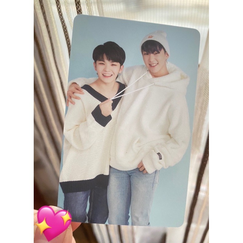 seventeen photocard hoshi woozi, soonhoon carland 2018
