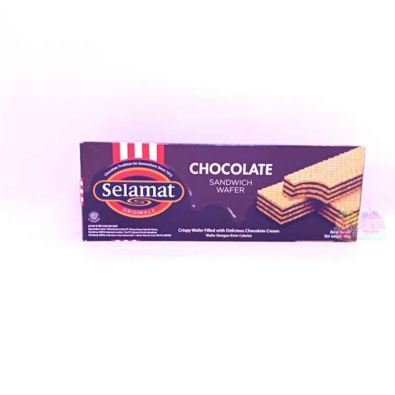 

(WAFER) SELAMAT WAFER CHOCOLATE 198G