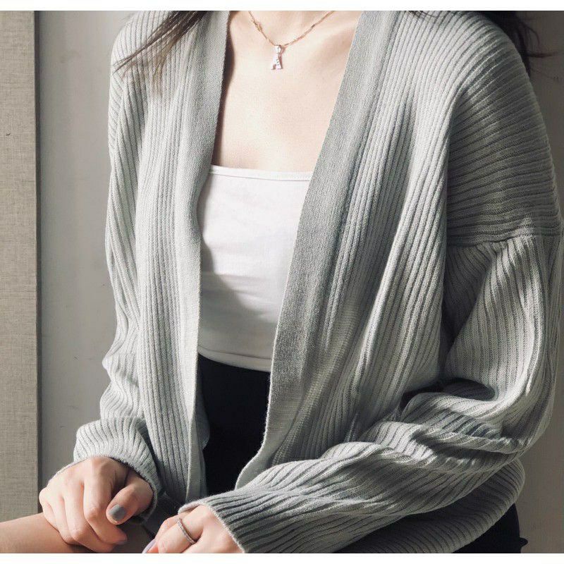 CARDIGAN RAJUT WANITA OVERSIZE/CARDIGAN WANITA RAJUT KOREA KEKINIAN