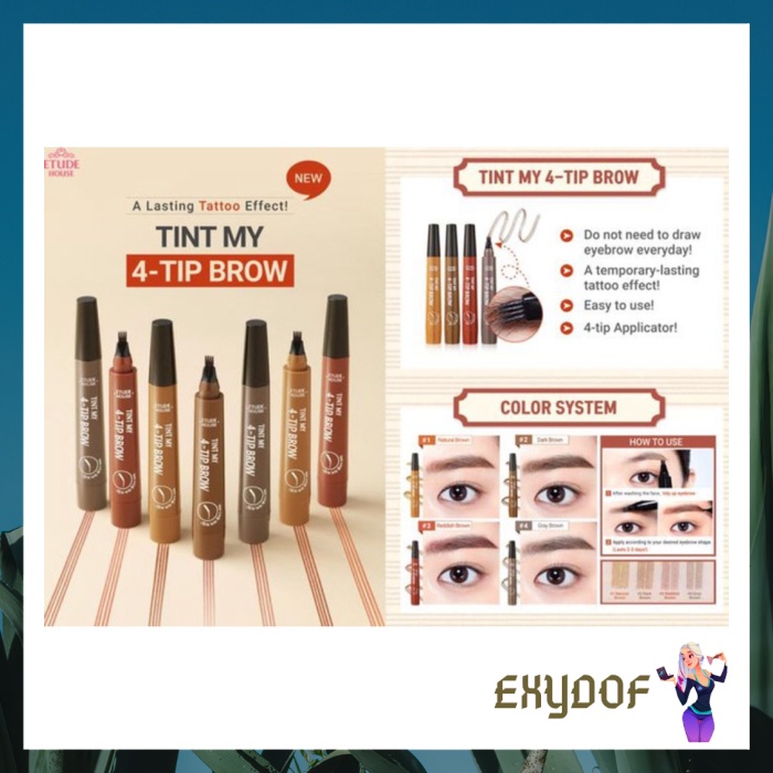 Harga Etude House Eyebrow 4 Tint Terbaru April 2023 BigGo Indonesia