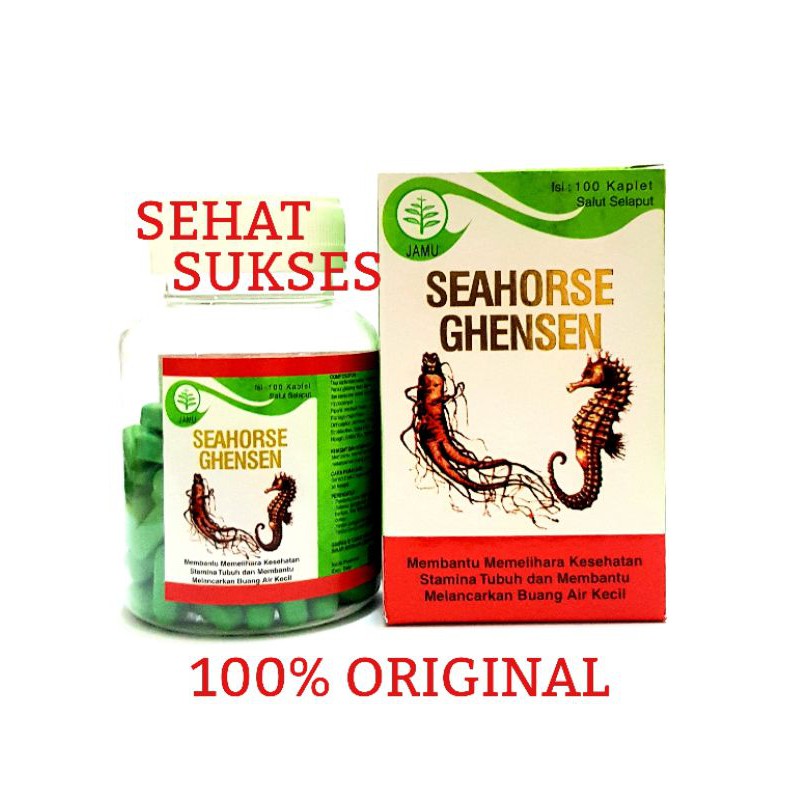 Obat Sehat Ginjal Seahorse Ghenshen Kidney