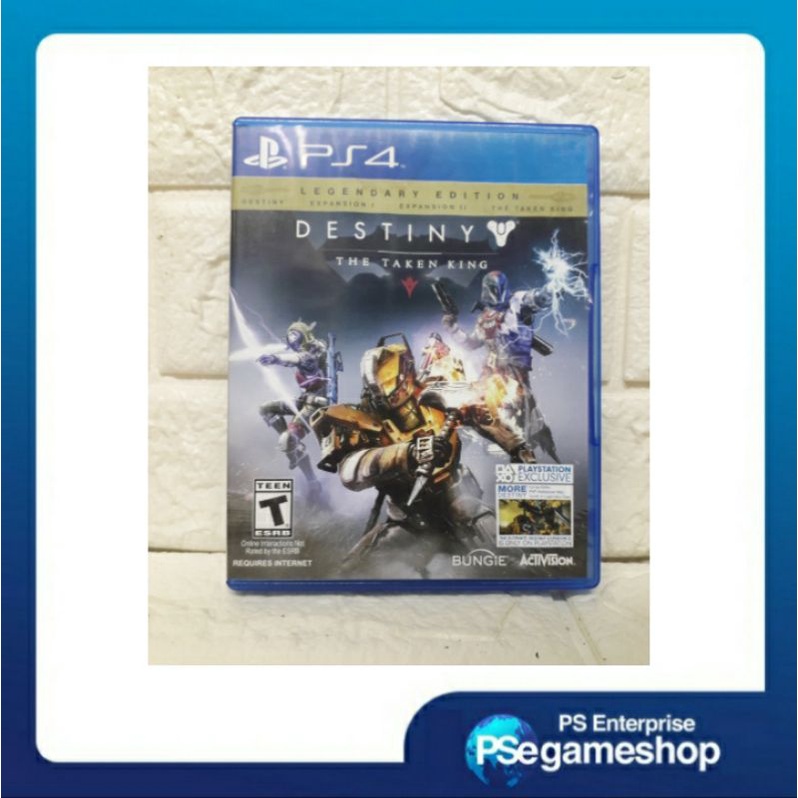 Ps4 Destiny: The Taken King Legendary Edition ( English / preloved + Bonus masker )