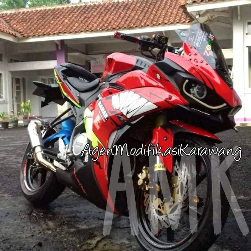 ❤ FULL FAIRING R25 / CBR250RR KHUSUS UNTUK VIXION, BYSON, VERZA, CB150R, CBR150, R15V2, R15V3, THUND