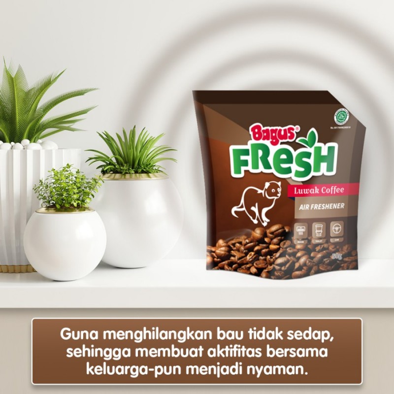 Bagus FRESH Air Freshener Pengharum Ruangan Pouch - 50 gr