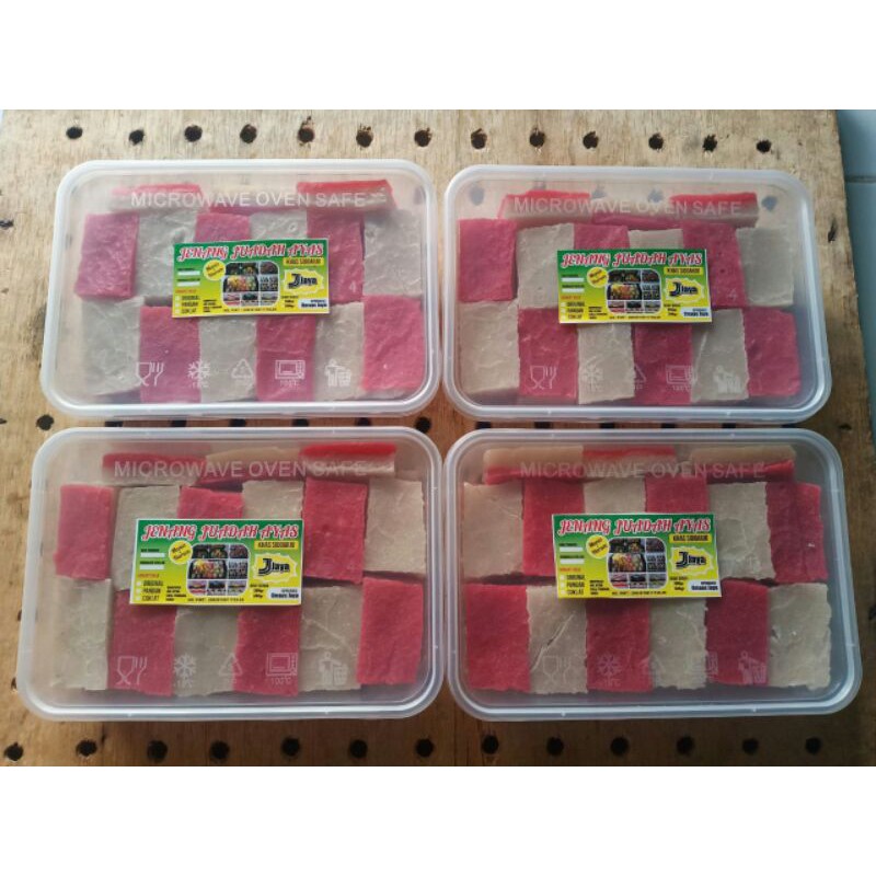 Jenang Juadah Ayaz | Jenang Merah Putih | Jajanan Jadul tempo dulu