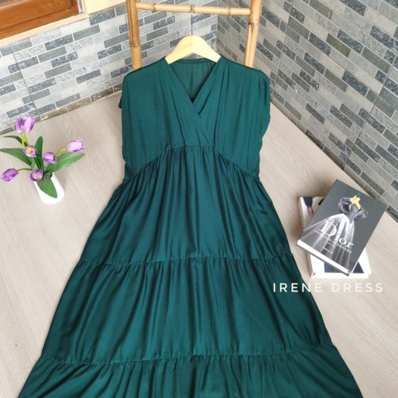 Irene home dress  Daster kimono Daster polos renda Larossa official