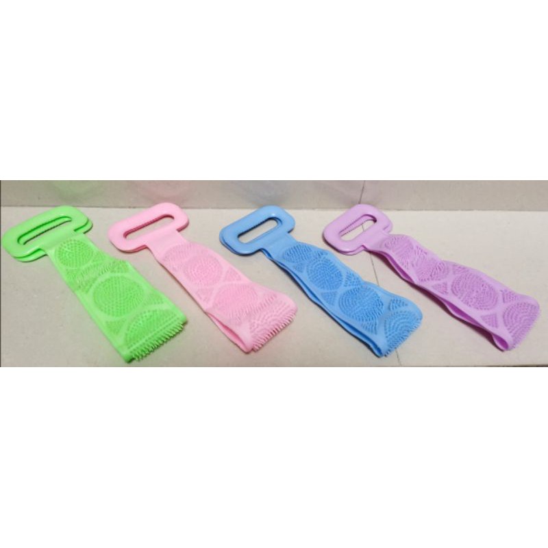 silicone bath towel/alat gosok punggung/sikat mandi