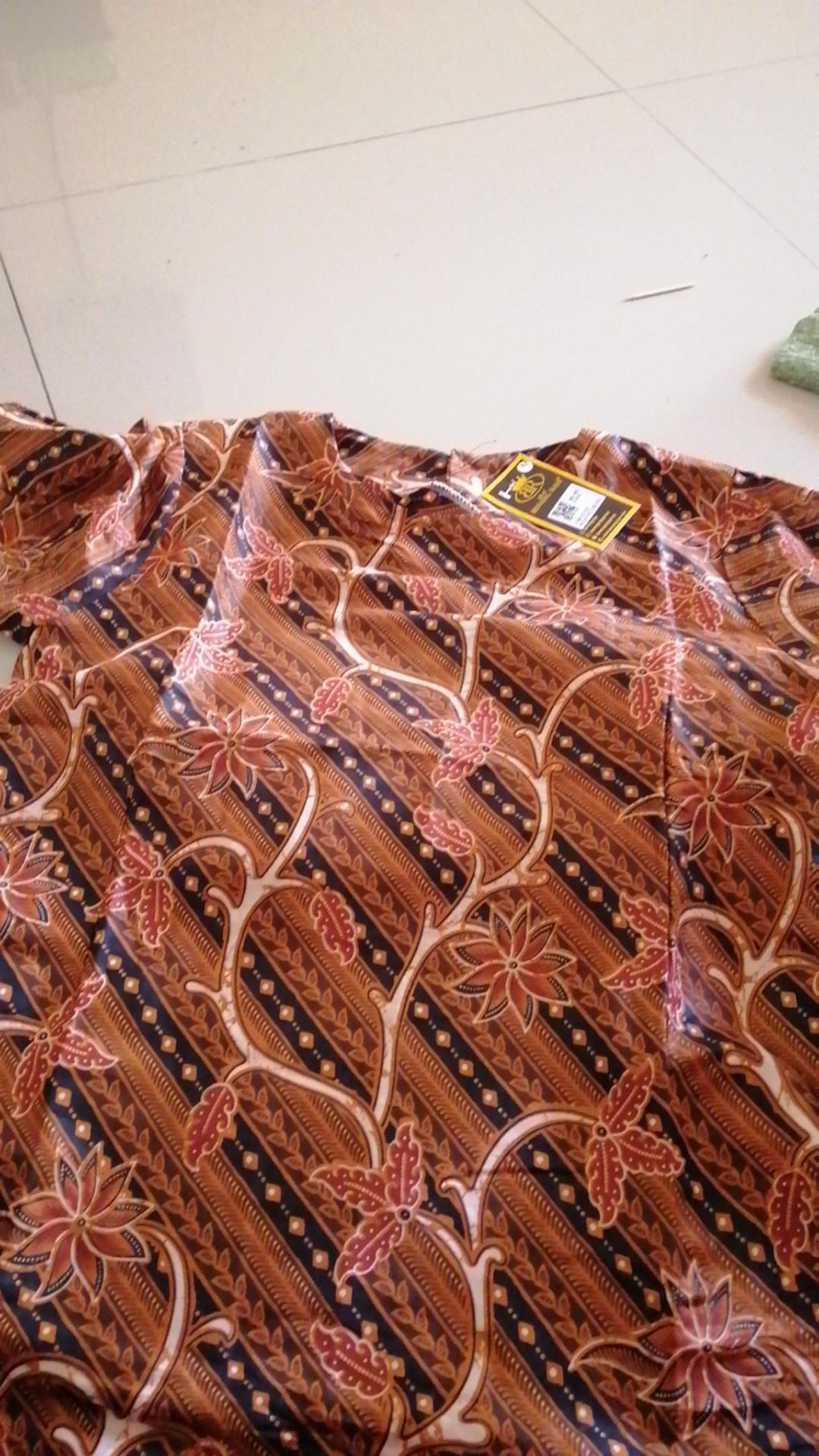 Benang Raja Atasan Batik Wanita Lengan Panjang Ukuran M L Xl