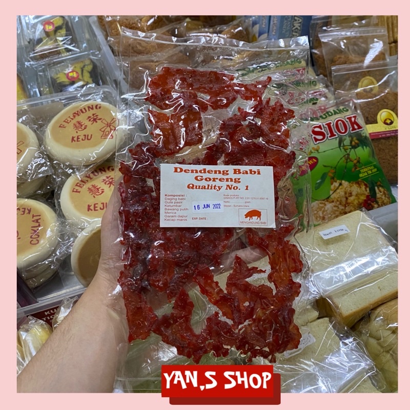 

(READY JAKARTA) Dendeng Babi Goreng Quality No 1 Medan Bakpau A1