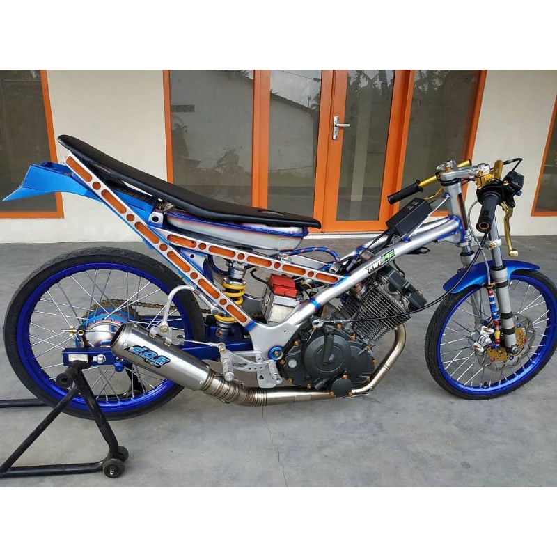 KNALPOT DOS FFA SATRIA FU EX SAMPING EX LURUS 200CC 155CC