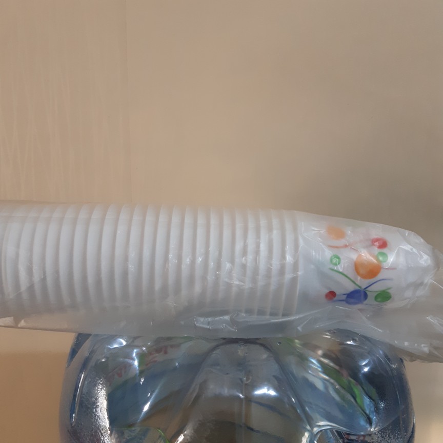 [ Cup Balon - 220 Ml ] Gelas Cup Pp Motif Plastik Isi 50 Pc