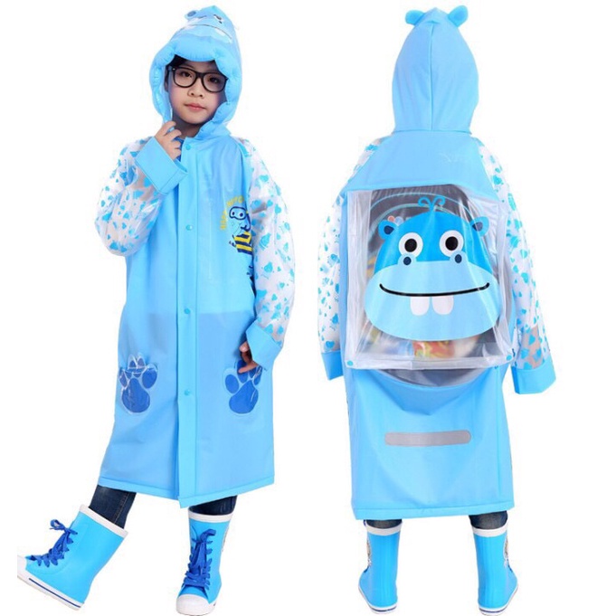 Jas Hujan Anak Kecil Cewek Cowok Setelan Baju Jaket Celana Karakter Kartun Hewan Lucu Kids Murah Jas