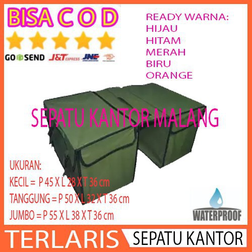 BP  Terlaris Tas Motor Kurir Pos Murah Anti Air SIZE KECIL Tas Pos Kecil